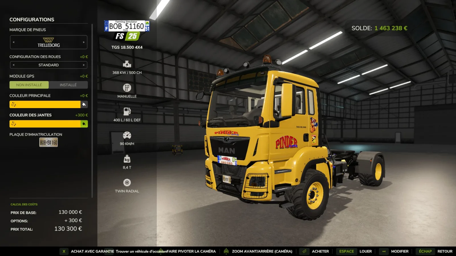 MAN Truck (Cirque PINDER) FS25