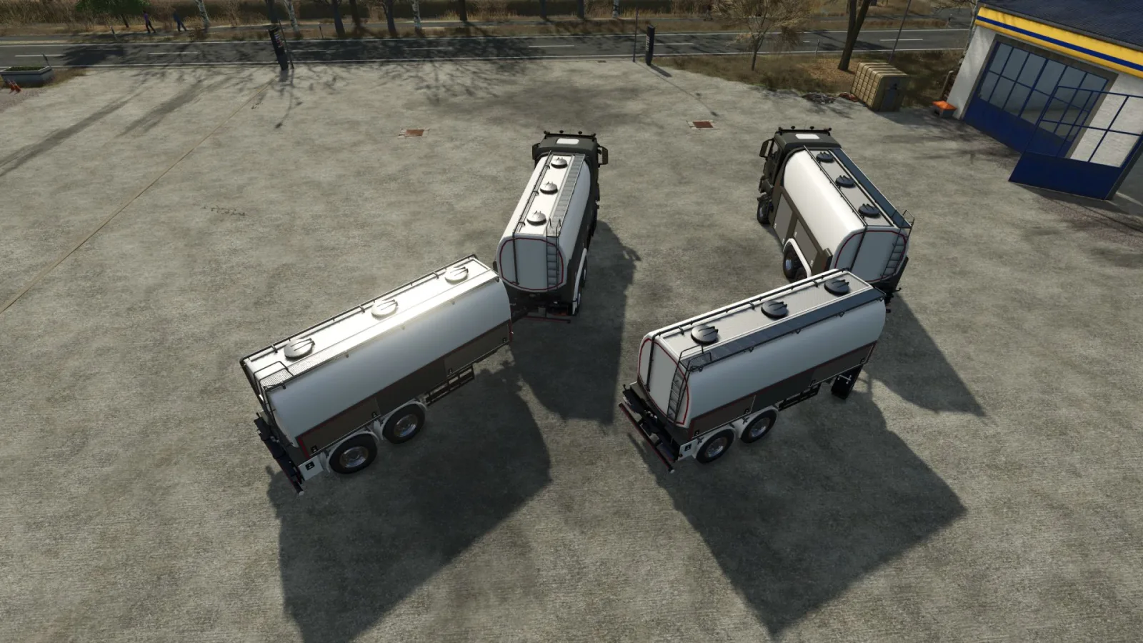 MAN truck milk transporter pack FS25