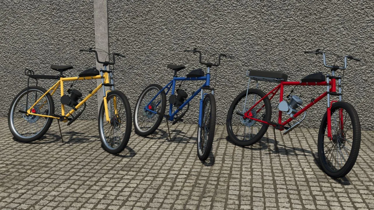 Motorized Bike FS25 - screenshot 1