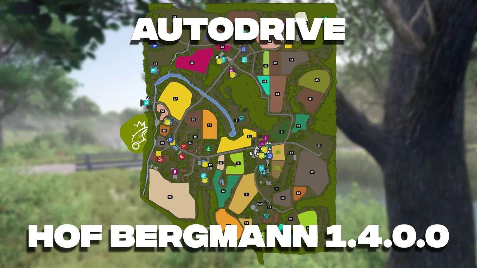 Autodrive Hof Bergman 1.4.0.0 FS25
