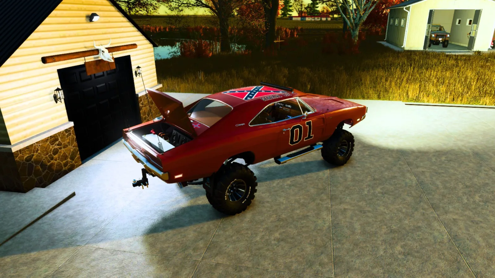 1968 Dodge Charger Custom 4x4 FS25 - screenshot 2