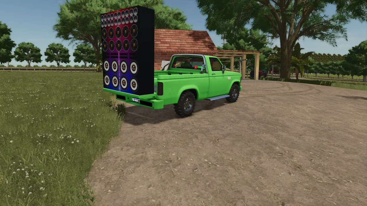 Lizard D-20 PAREDÃO FS25 - screenshot 1