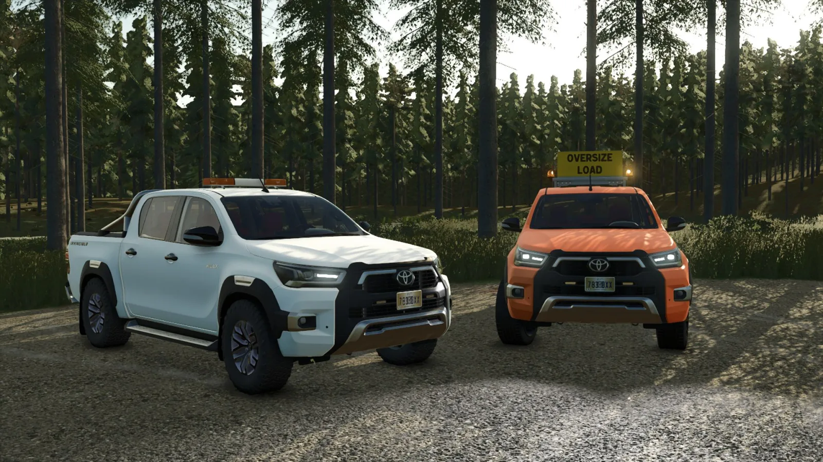 Toyota Hilux 2021 Edit FS25 - screenshot 1