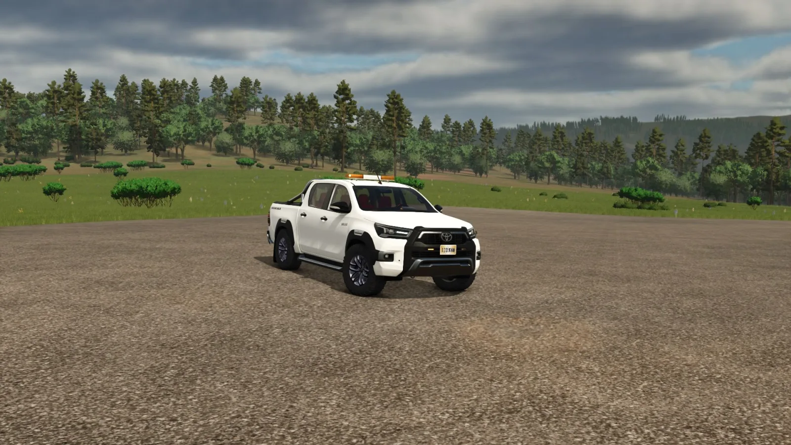 Toyota Hilux 2021 Edit FS25 - screenshot 3