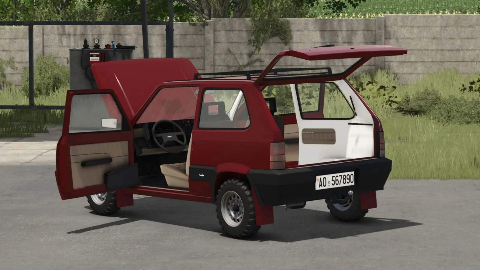 Fiat Panda FS25 - screenshot 2