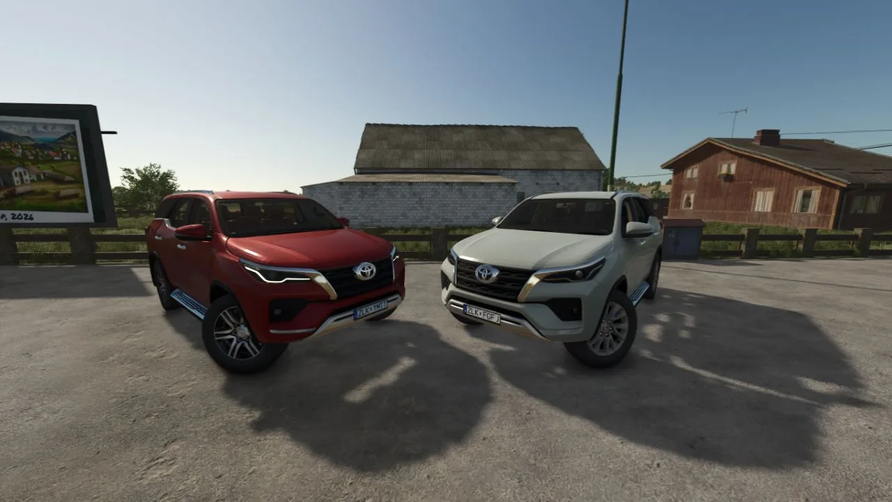 Toyota Fortuner 2022 FS25 - screenshot 1