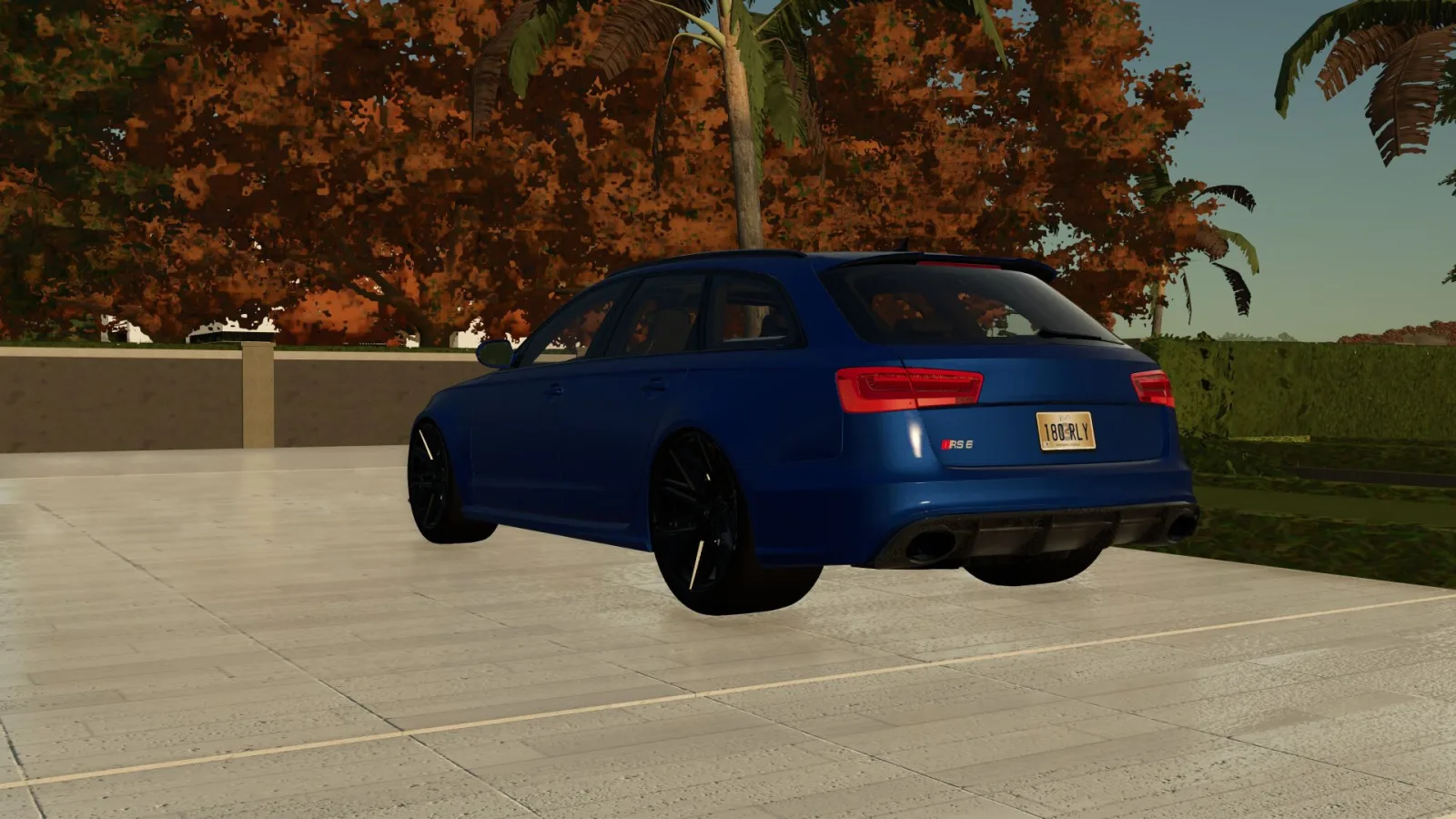 Audi RS6 Avant 2015 FS25 - screenshot 2