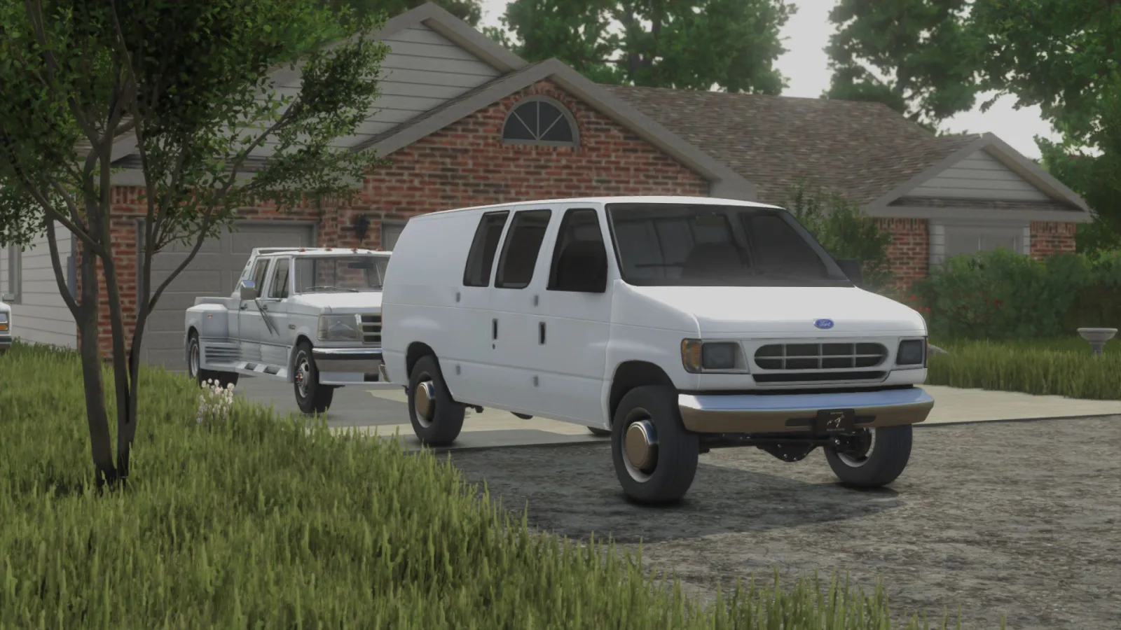 Ford E250 Van FS25 - screenshot 1