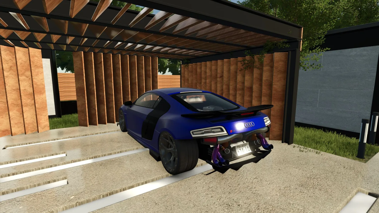 Audi R8 FS25 - screenshot 2