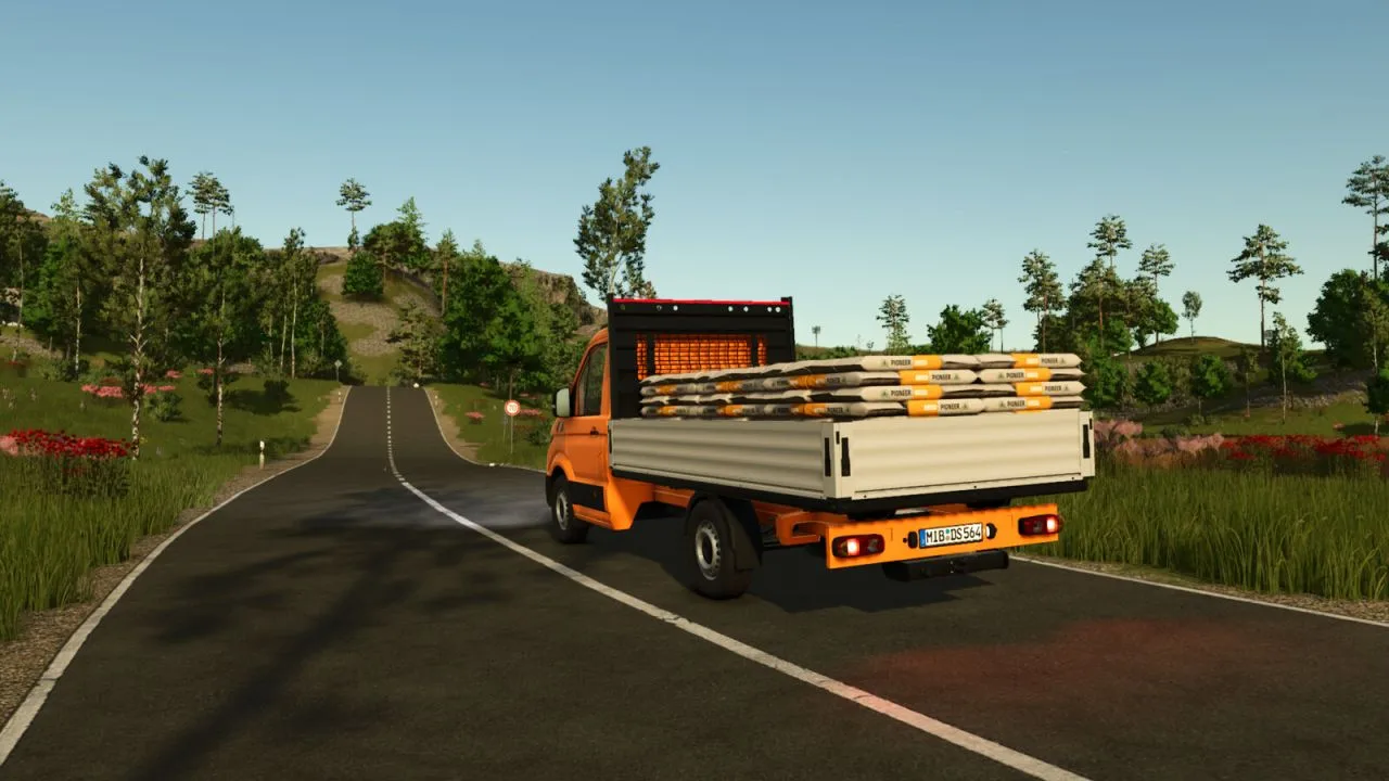 MAN TGE Flatbed FS25