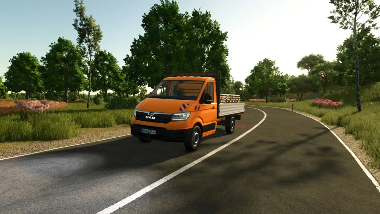MAN TGE Flatbed FS25