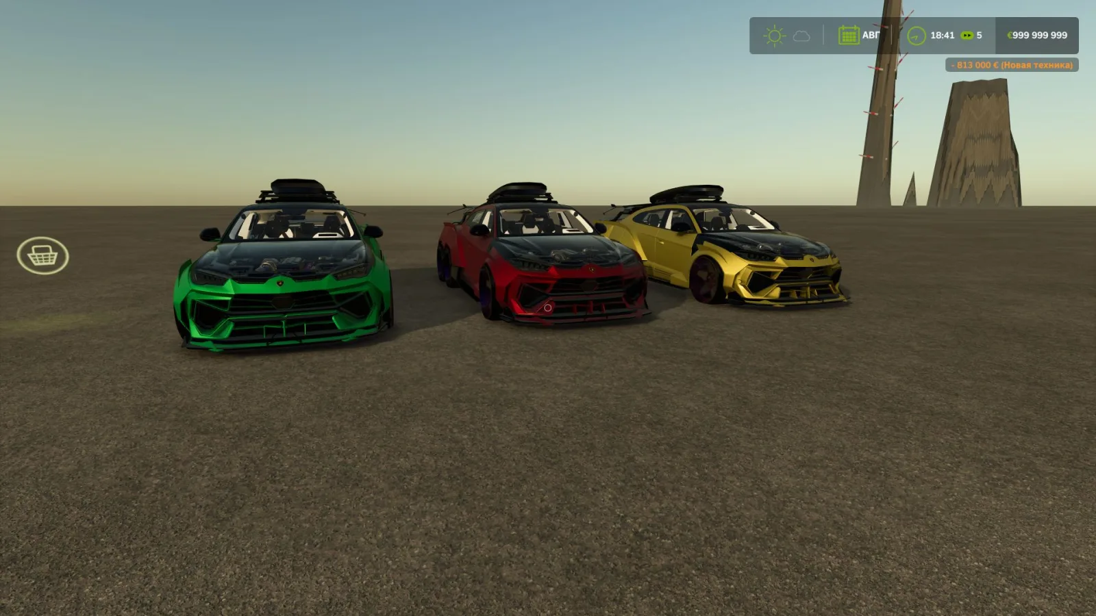 Lamborghini Urus 6x6 FS25 - screenshot 3
