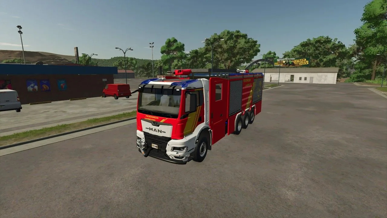 MAN Rosenbauer ULF Hannover FS25