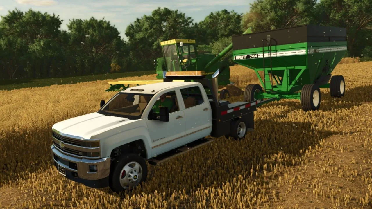 Chevy Silverado 2015 Flatbed FS25 - screenshot 3