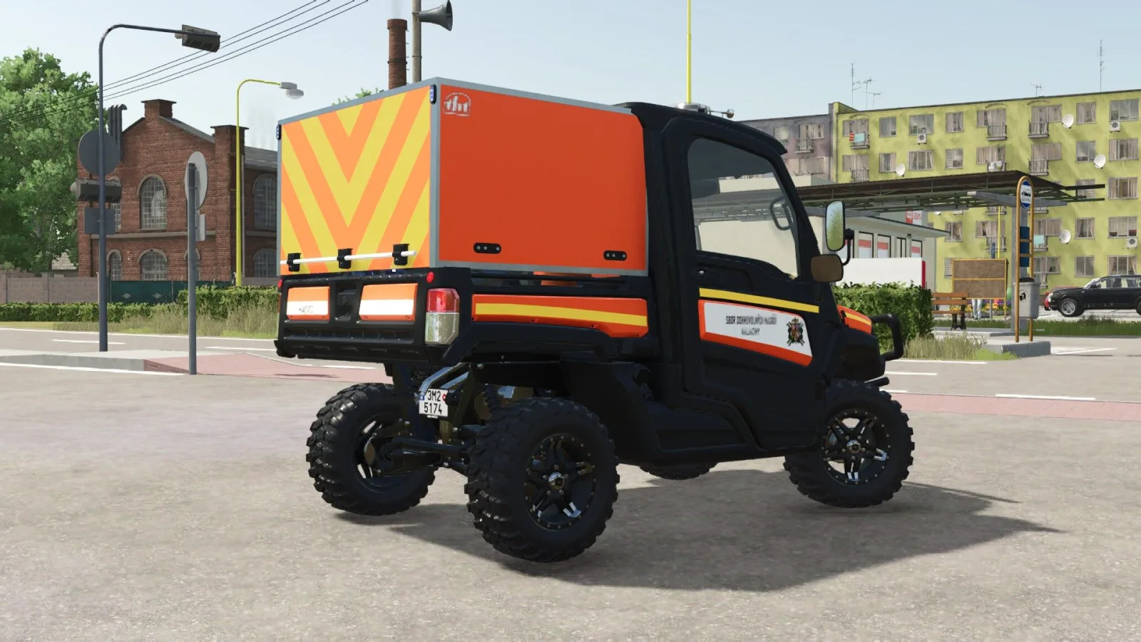 Lizard ATV (Czech Fire Department) FS25 - screenshot 2