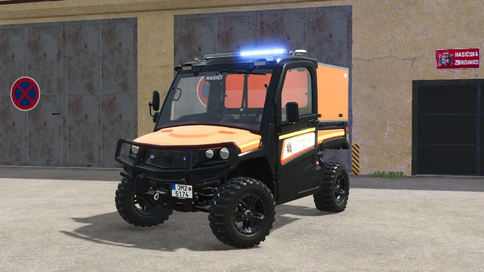 Lizard ATV (Czech Fire Department) FS25 - screenshot 1