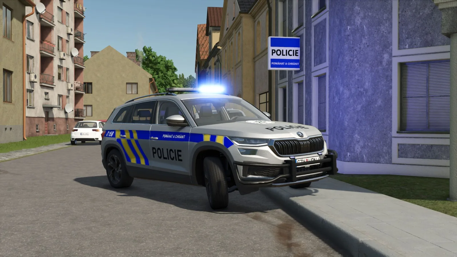 Skoda Kodiaq (czech police) FS25 - screenshot 1