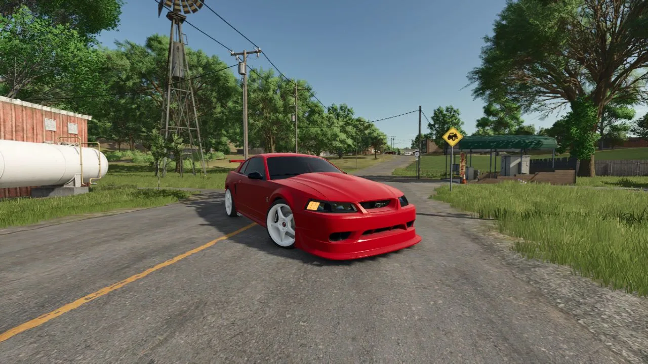 Ford Mustang SVT Cobra R 2000 FS25 - screenshot 1