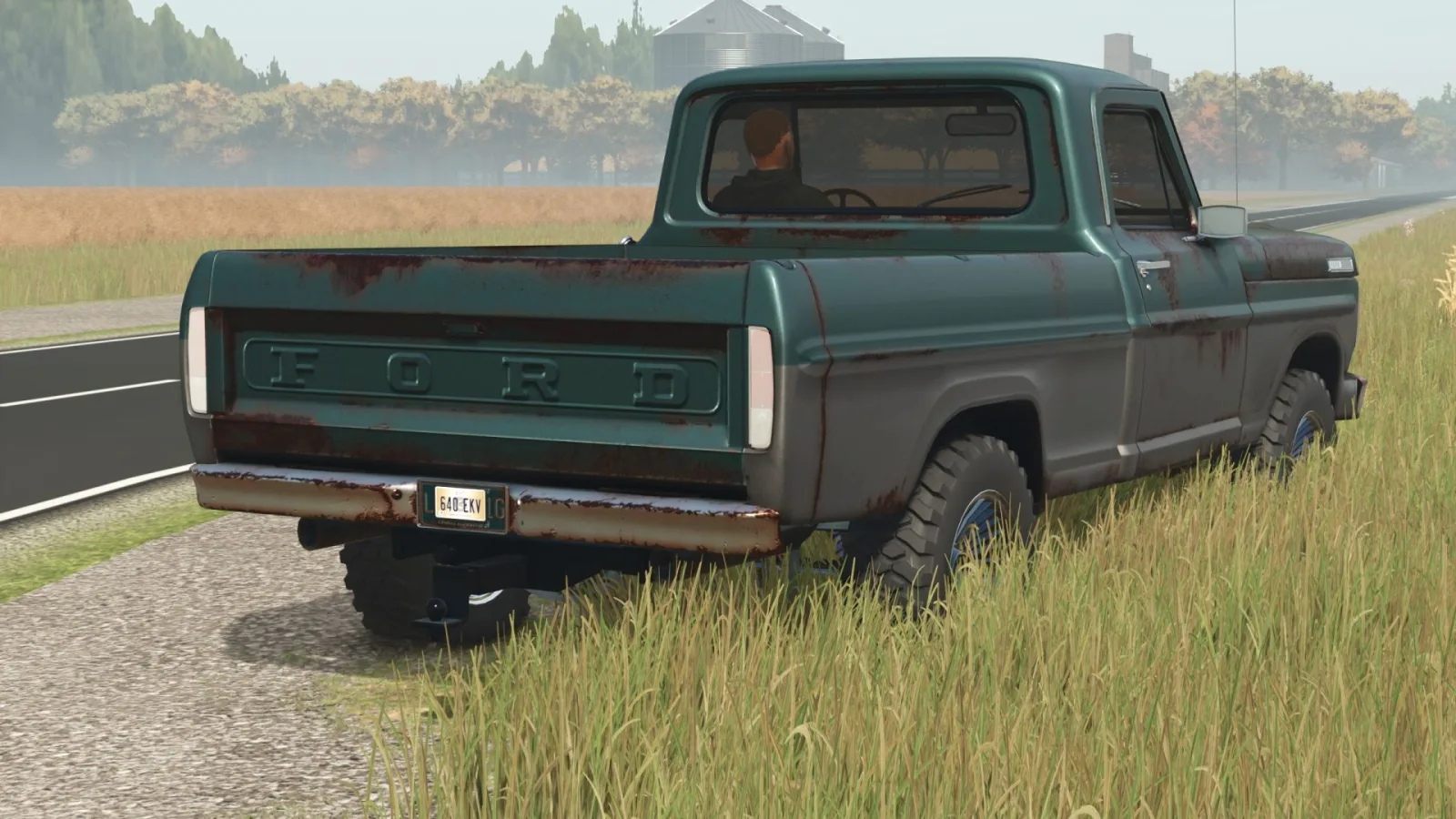 Rusted Ford F250 FS25 - screenshot 3