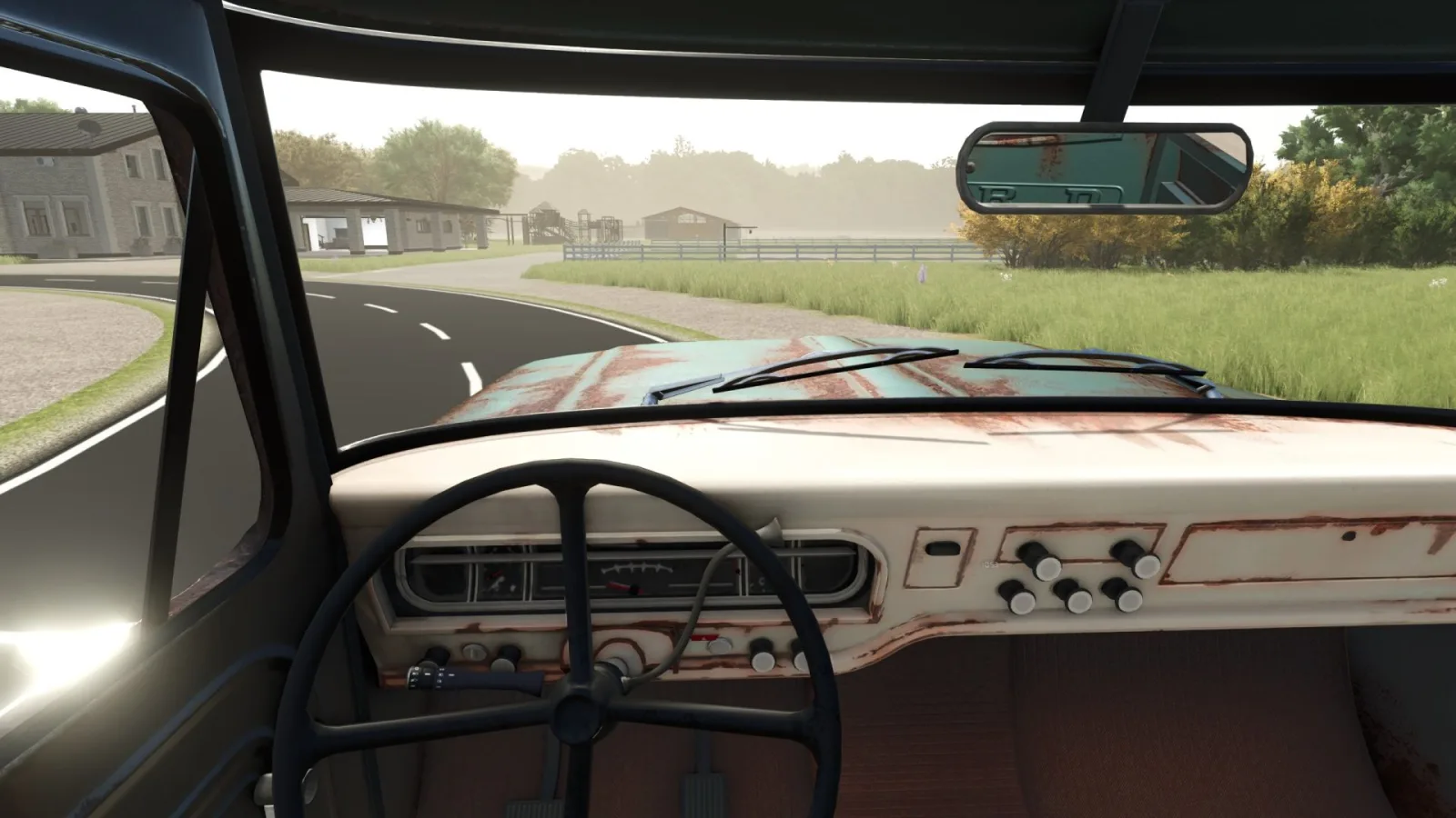 Rusted Ford F250 FS25 - screenshot 2