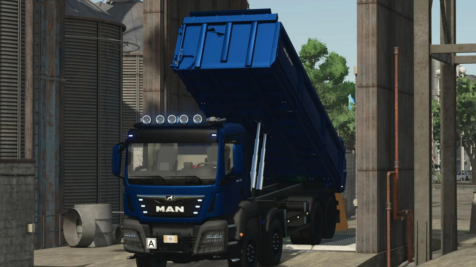 MAN TGS 4 Achs Kipper FS25