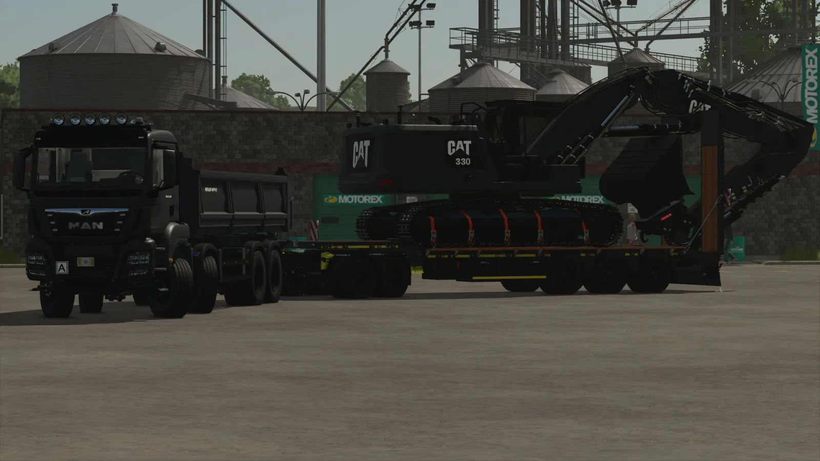 MAN TGS 4 Achs Kipper FS25