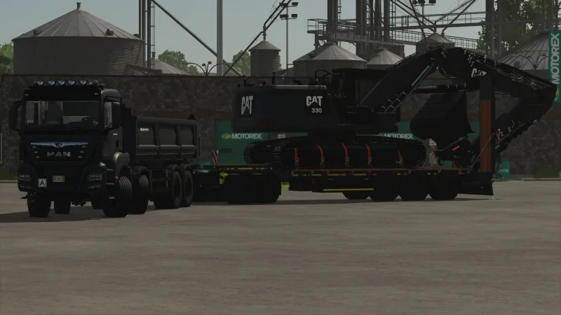 MAN TGS 4 Achs Kipper FS25