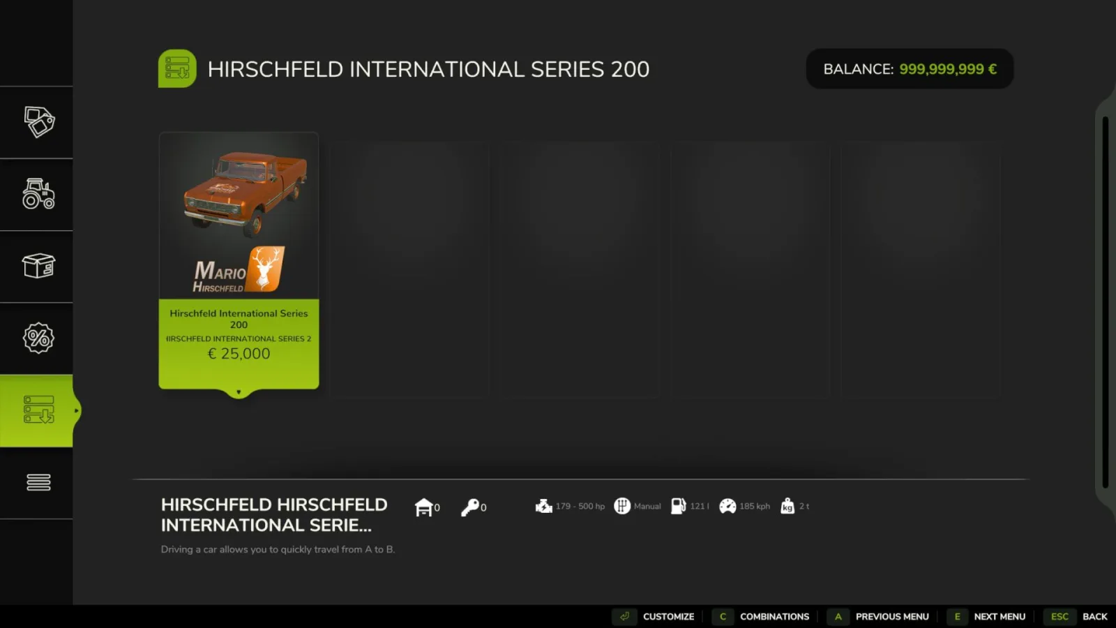 International Poser-Pickup FS25 - screenshot 1