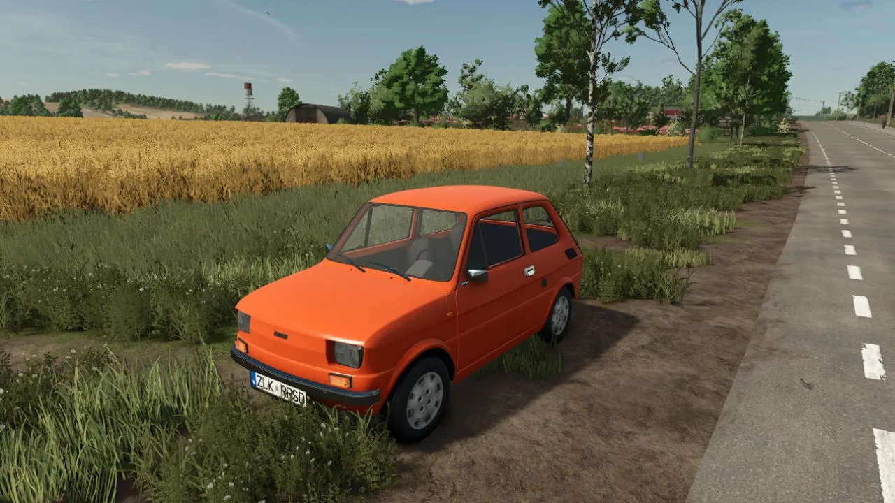 Polish Fiat 126 FS25 - screenshot 1