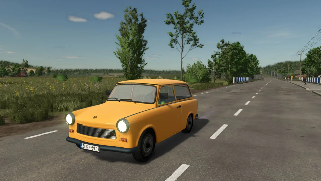 Trabant 601S Kombi FS25 - screenshot 2
