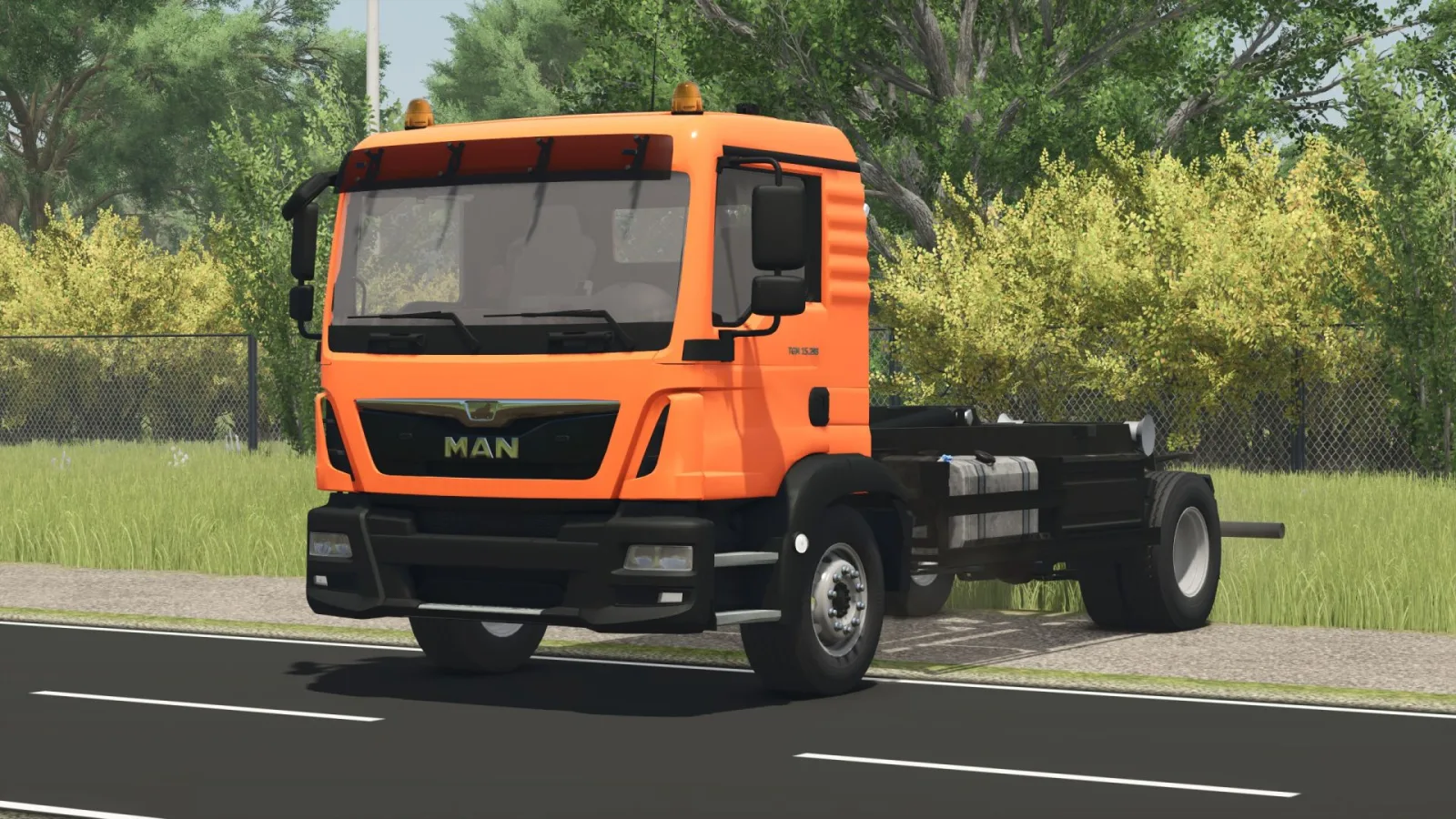 MAN TGM 15.293 IT Runner & Skip Container FS25