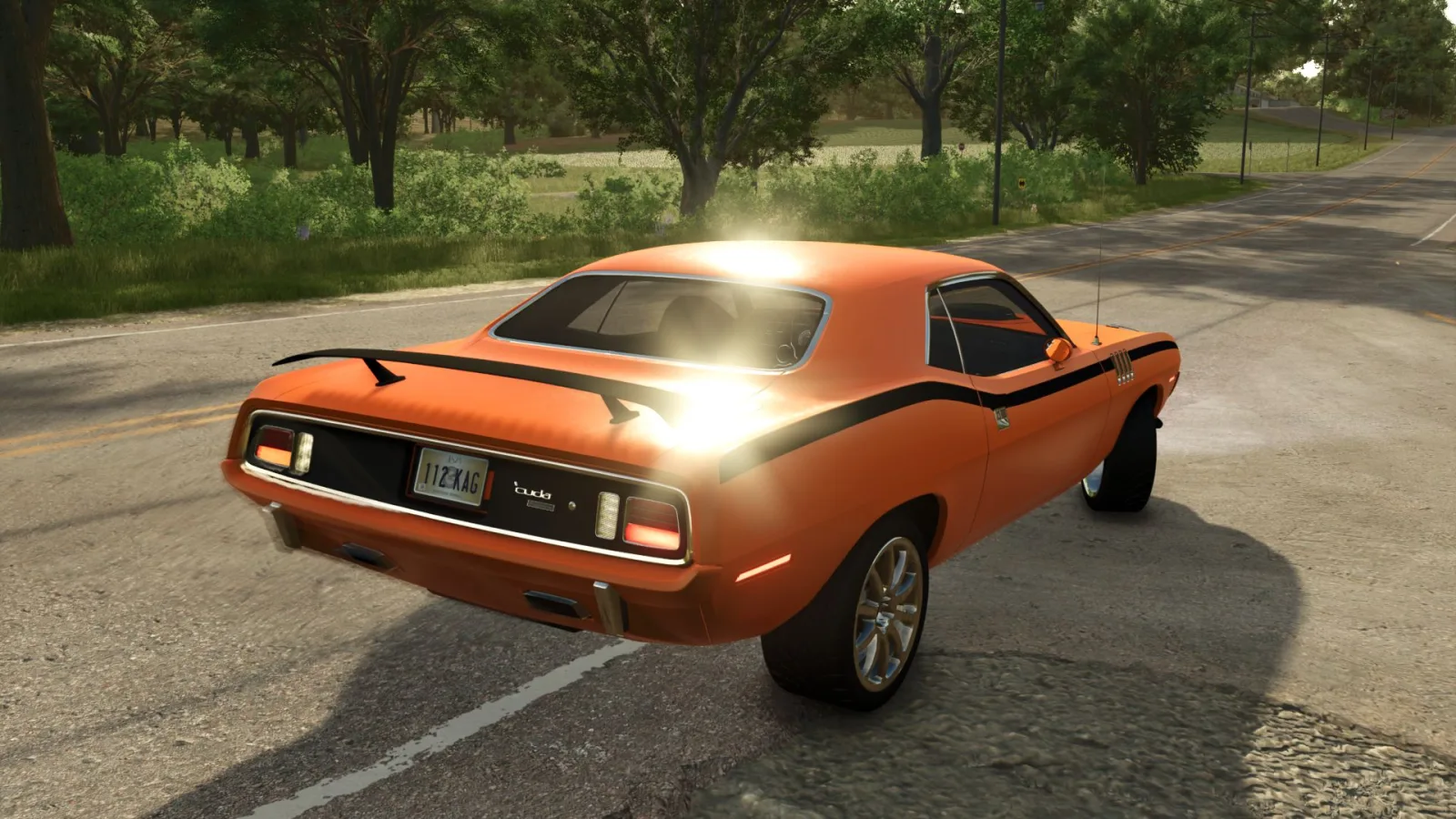 1971 Plymoth Cuda FS25 - screenshot 3