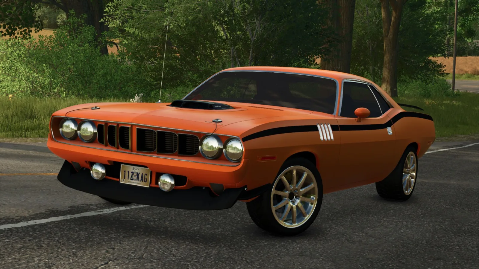1971 Plymoth Cuda FS25 - screenshot 1