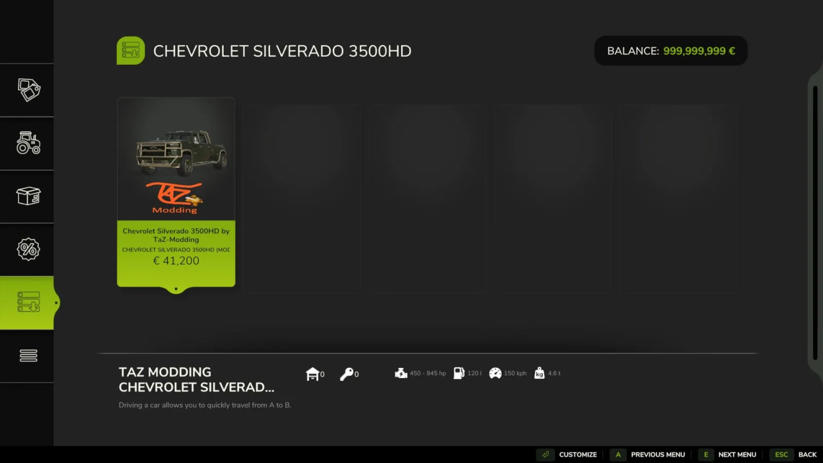 Chevy Silverado FS25 - screenshot 2