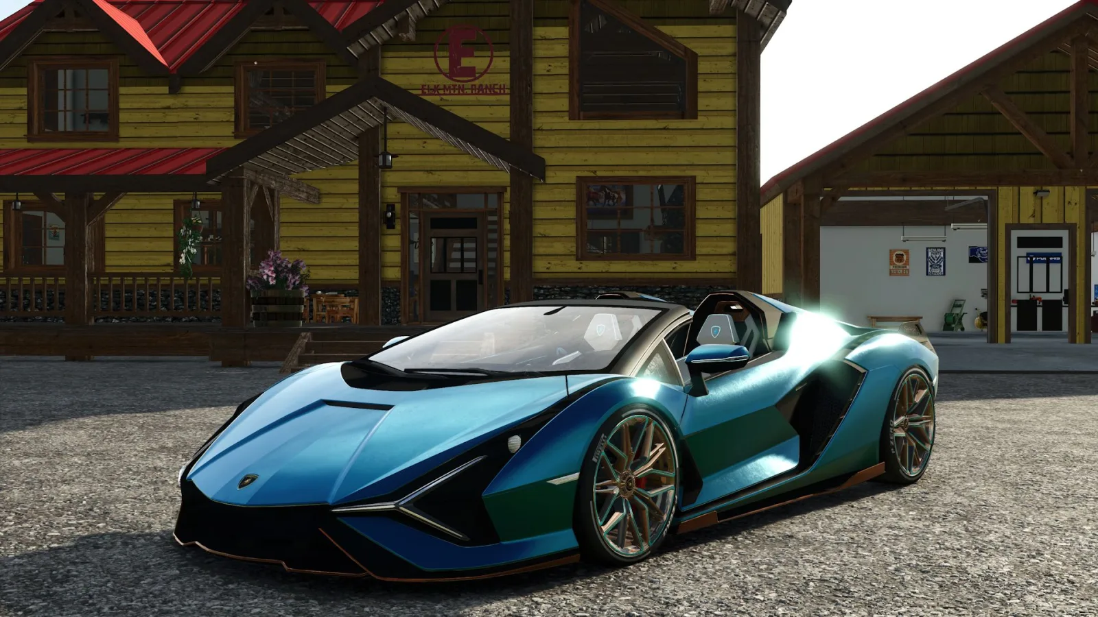Lamborghini Sián Roadster 2021 FS25 - screenshot 3