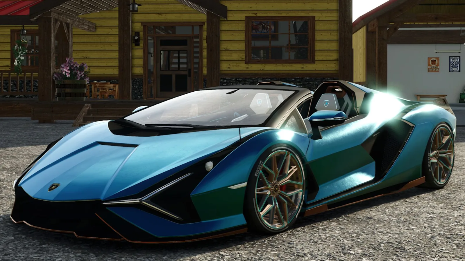 Lamborghini Sián Roadster 2021 FS25 - screenshot 1