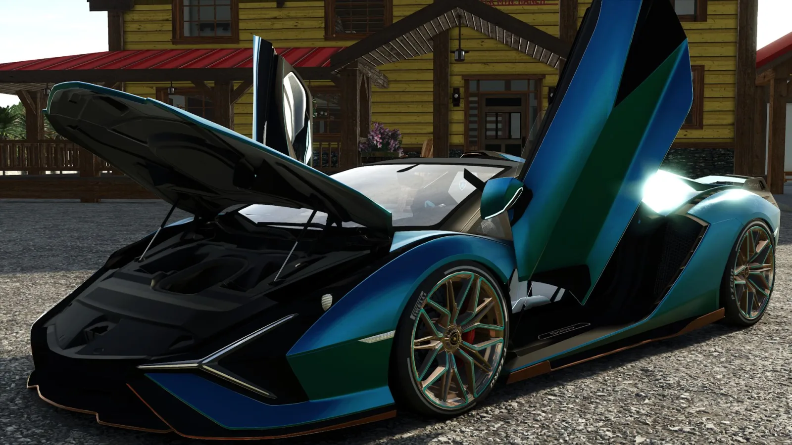 Lamborghini Sián Roadster 2021 FS25 - screenshot 2