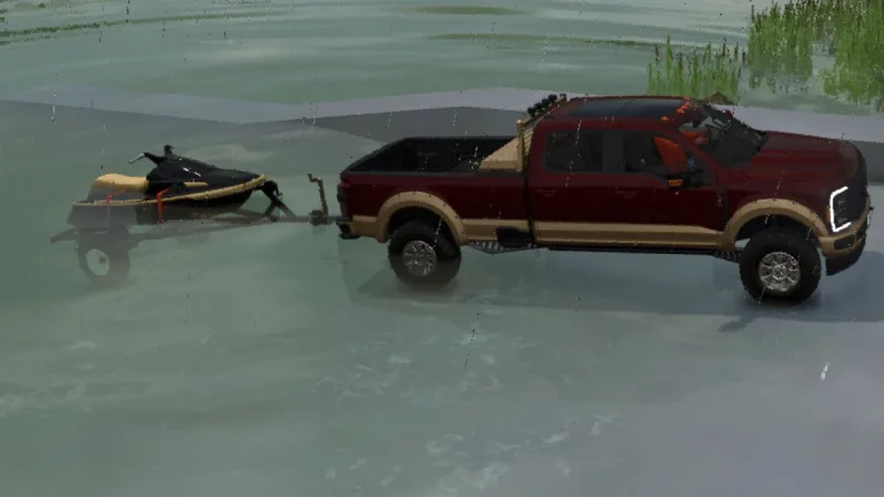 Old school jet ski FS25