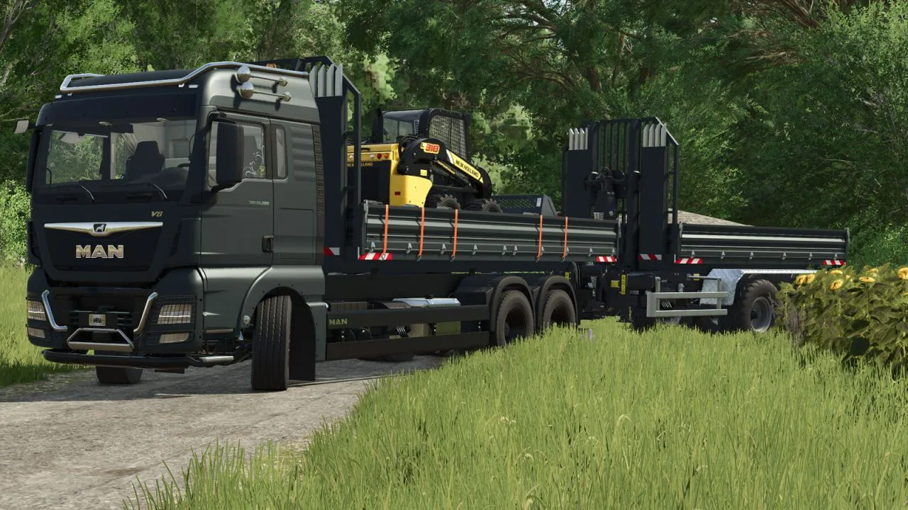 MAN TGX Hooklift FS25