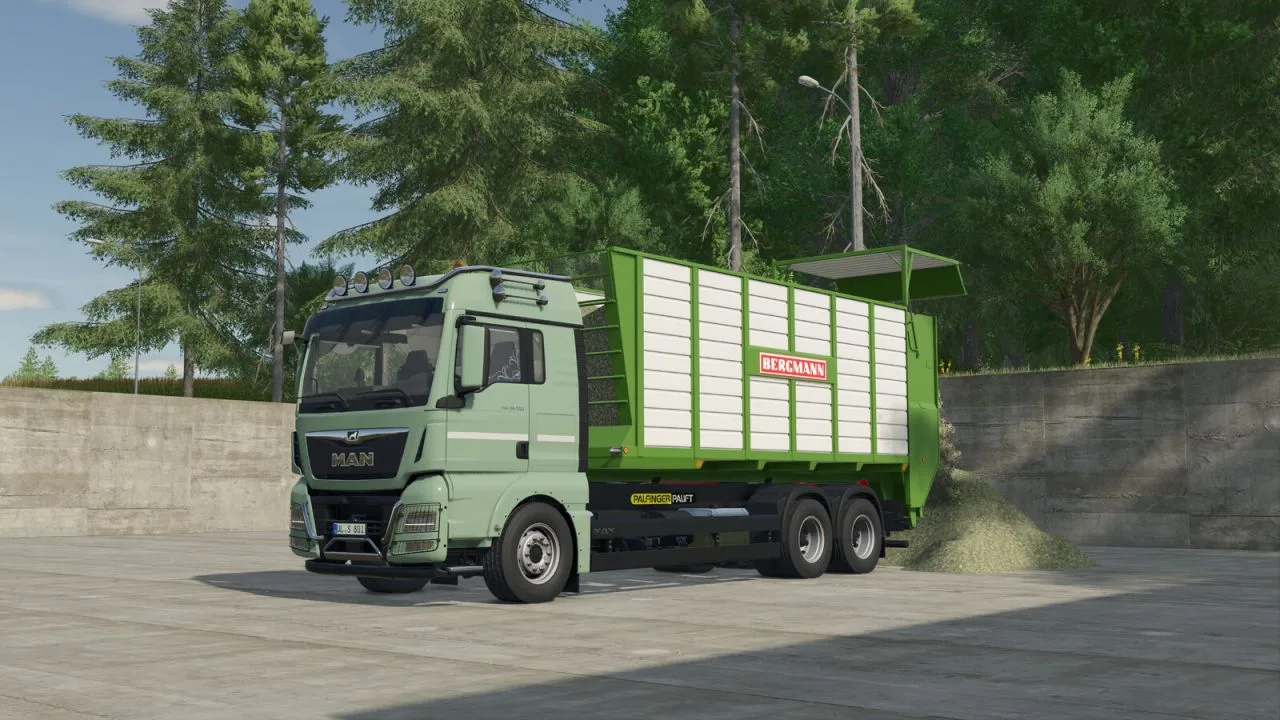 MAN TGX Hooklift FS25