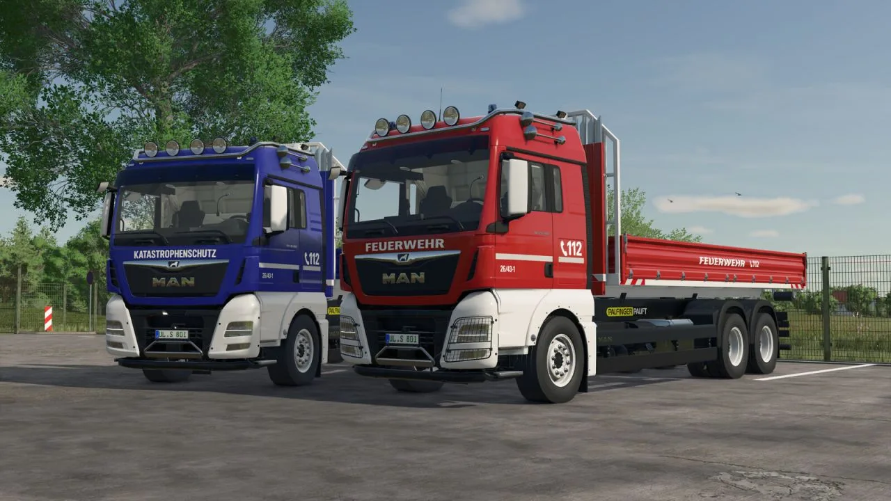 MAN TGX Hooklift FS25