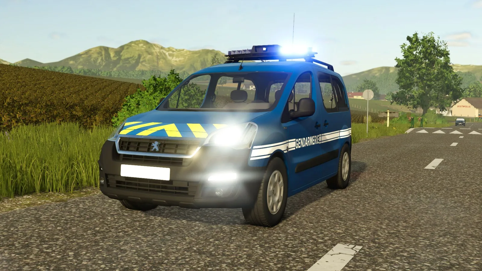 Peugeot Partner Gendarmerie FS25 - screenshot 1