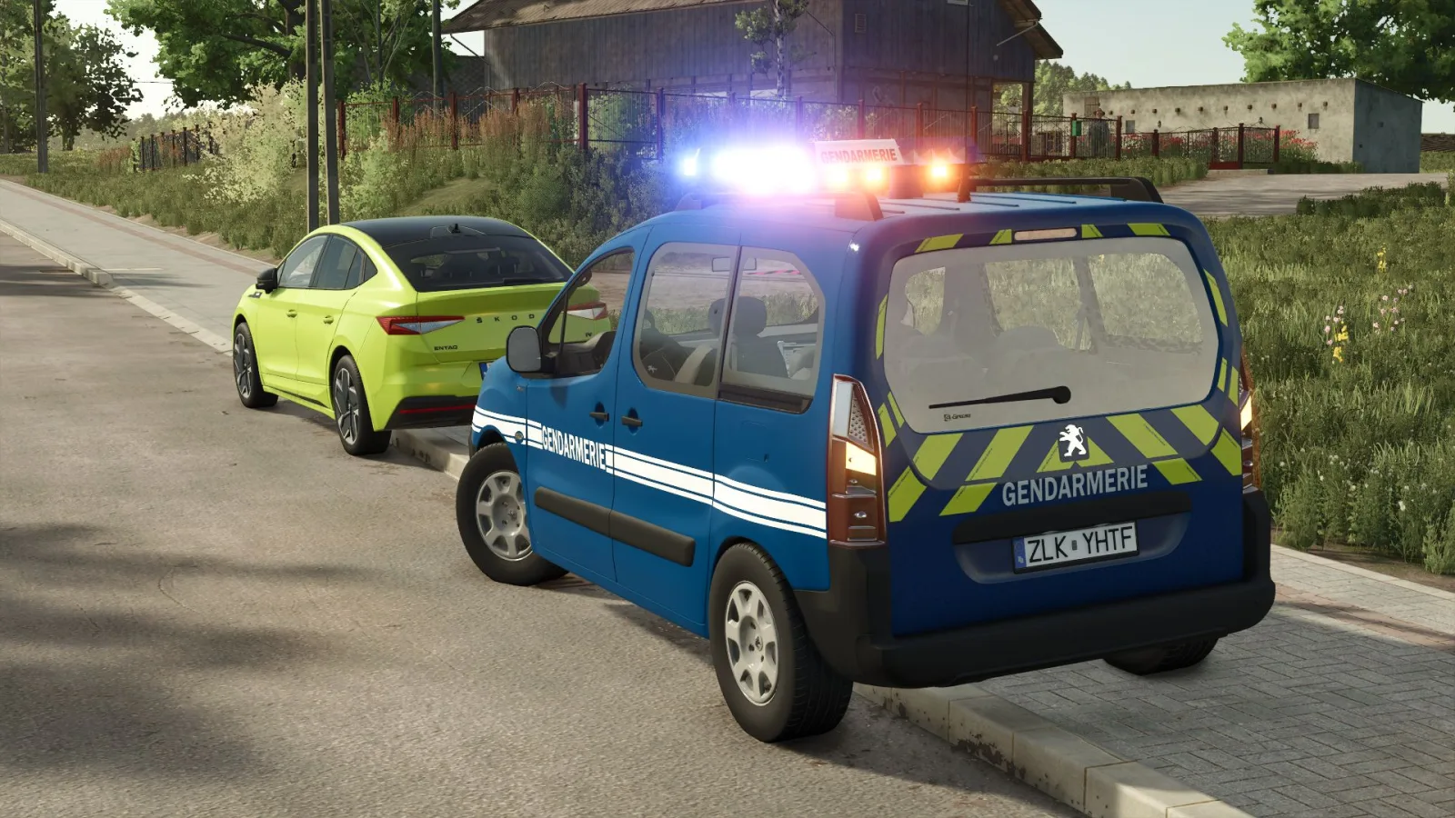 Peugeot Partner Gendarmerie FS25 - screenshot 2