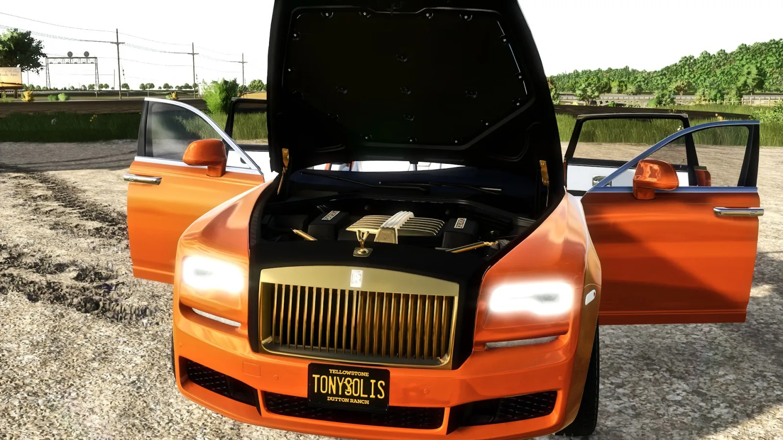 Rolls-Royce Ghost 2021 FS25 - screenshot 2