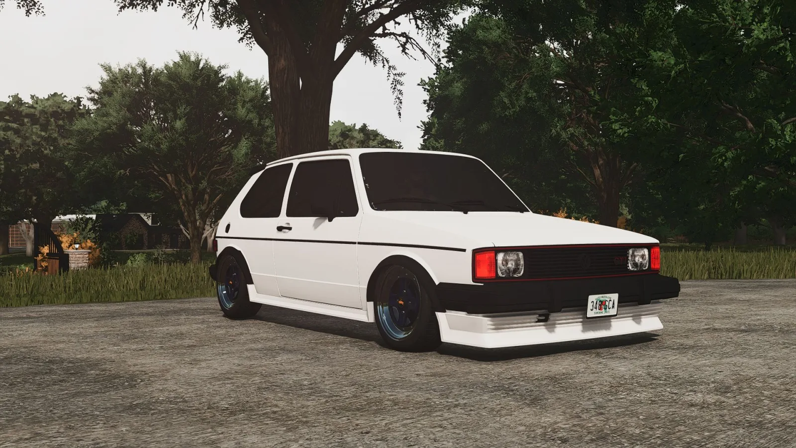 1984 VW Volkswagen Rabbit GTI MK1 FS25 - screenshot 2