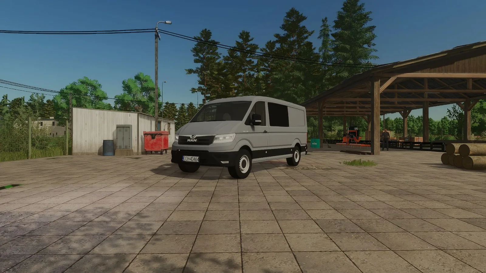 MAN TGE 3.180 FS25