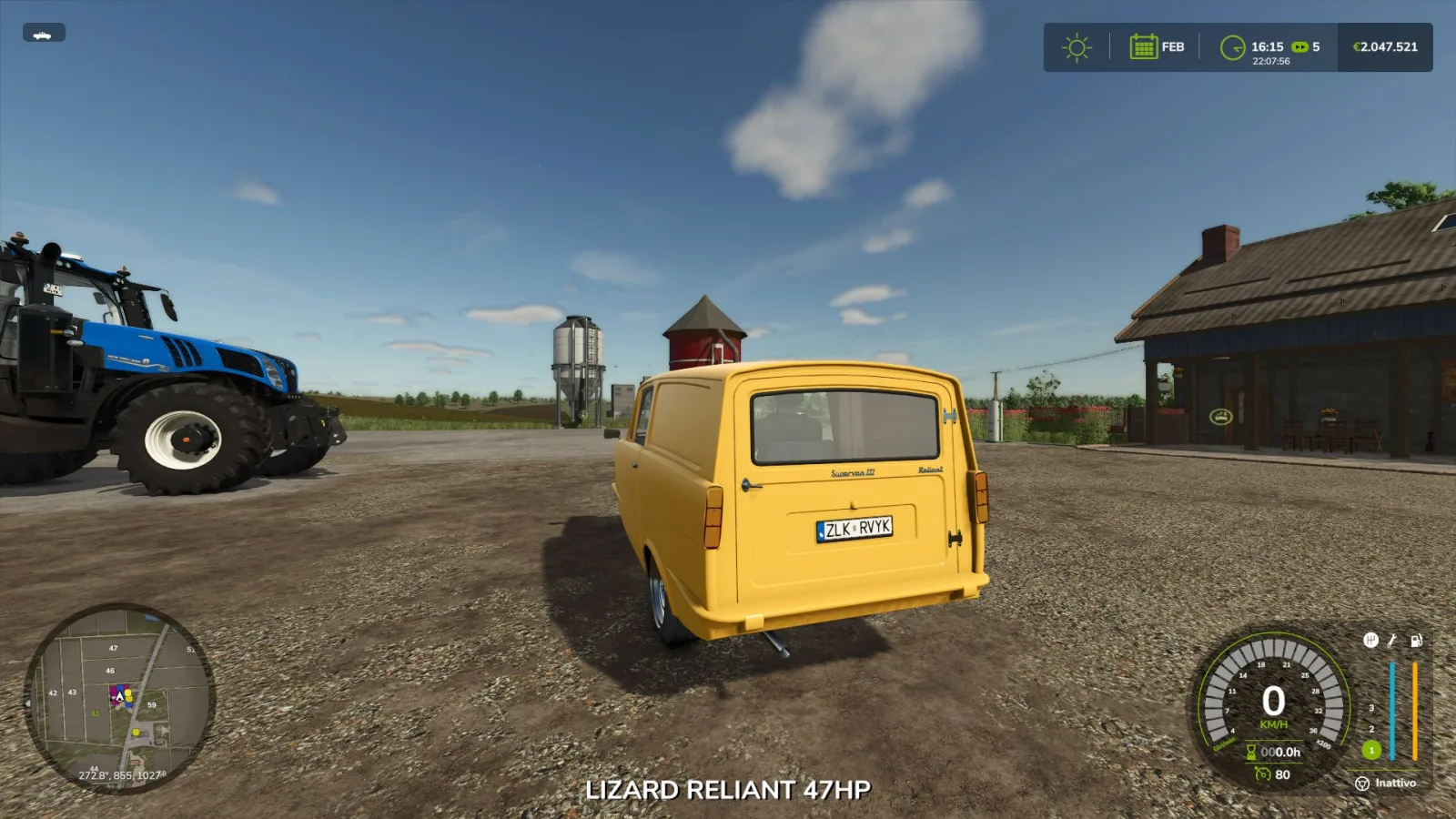 Reliant Regal Supervan III FS25 - screenshot 2
