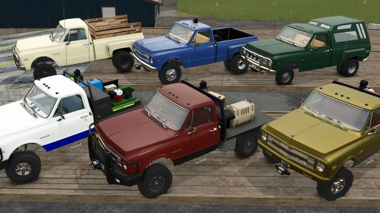 Chevrolet K20 4x4 1970 FS25 - screenshot 3