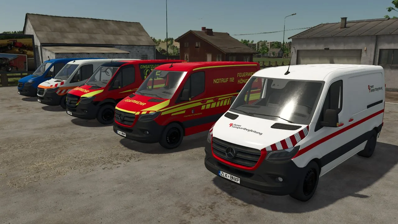 2018 Mercedes-Benz Sprinter Pack FS25 - screenshot 2