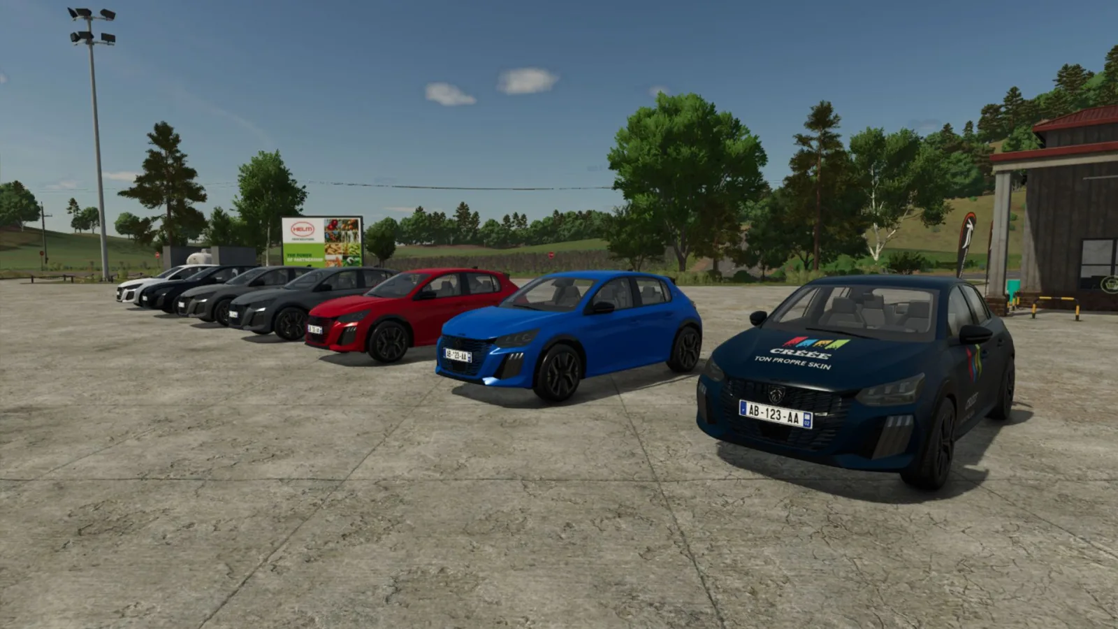 Peugeot E-208 2024 FS25 - screenshot 2